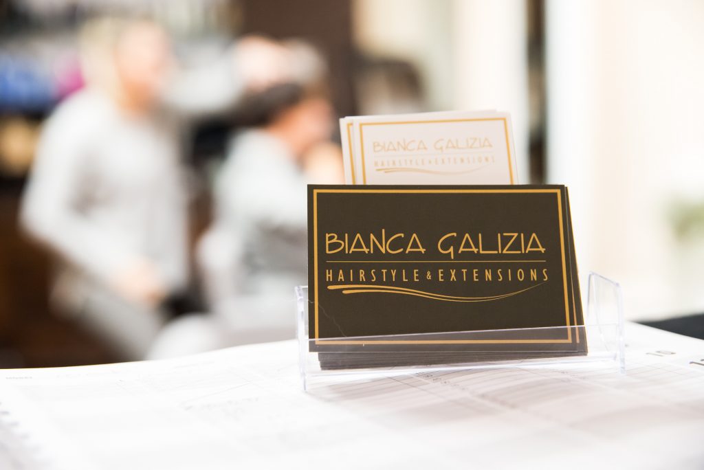 Visitenkarte Bianca Galizia Hairstyle & Extensions