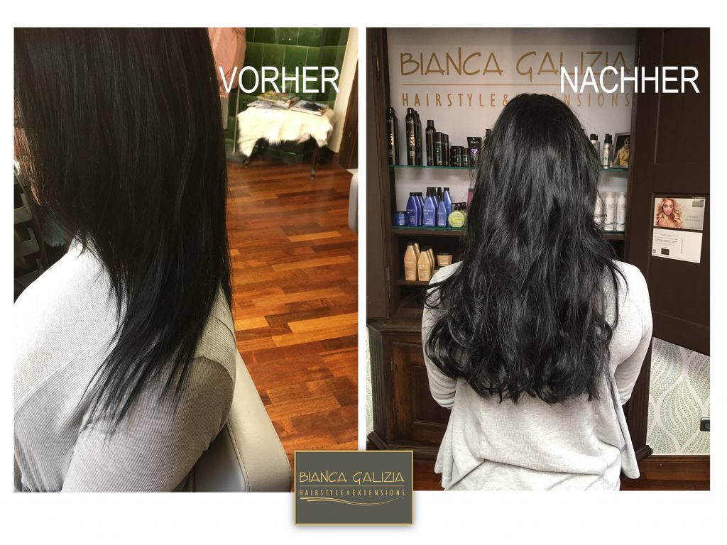 Extensions Vorher Nachher